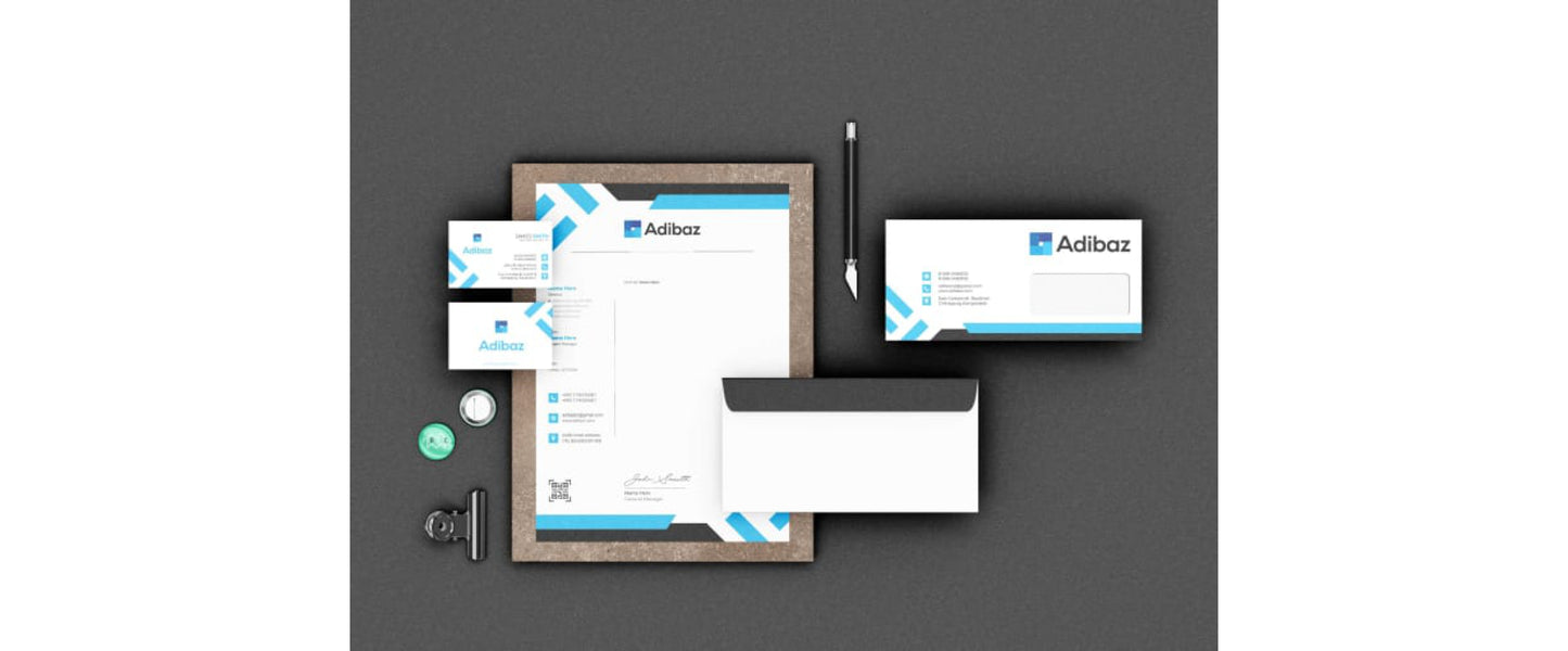 I will design logo and stationery, branding identity kit