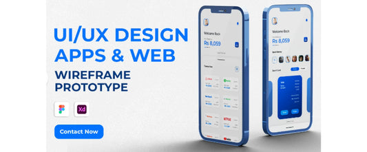 I will design attractive UI UX and website wireframes