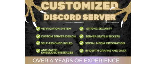 I will create an advanced discord server nft setup