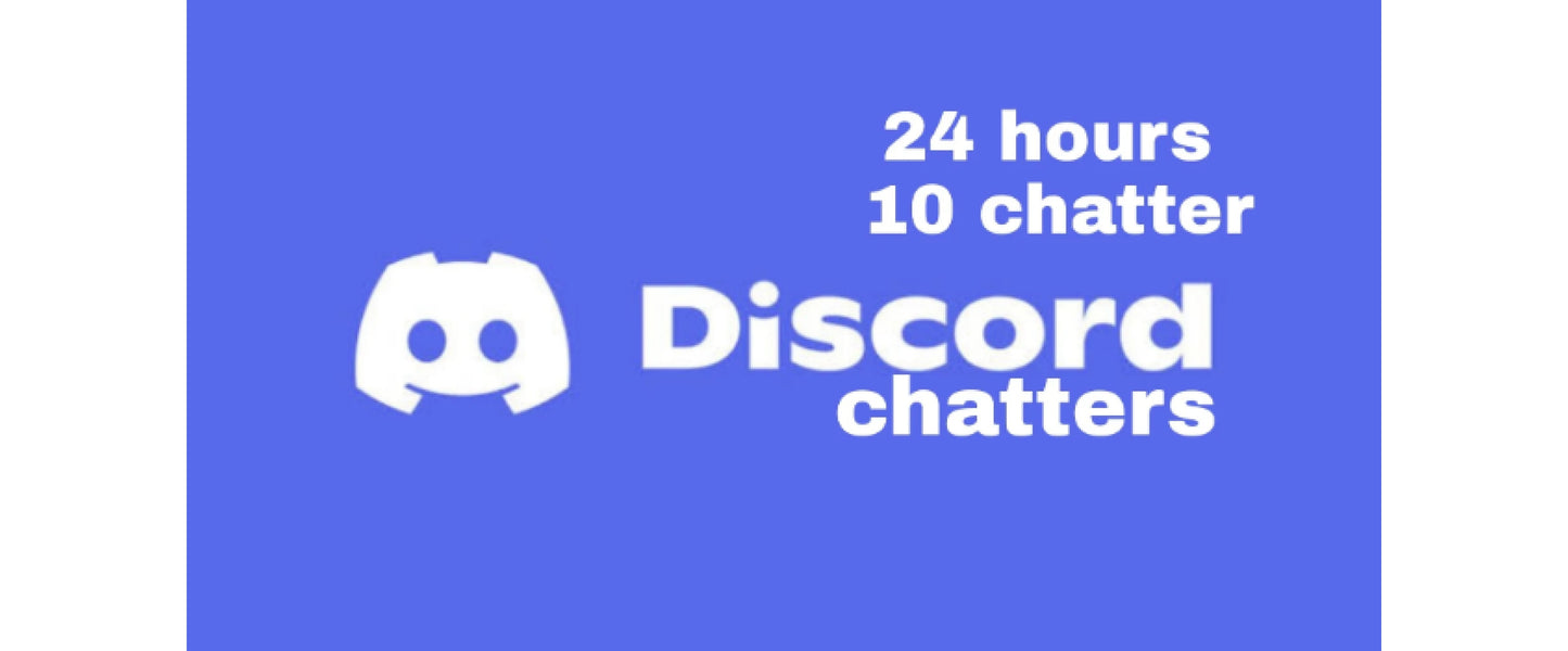 I will chat in your nft discord chat,discord manager,discord chatter, discord chat