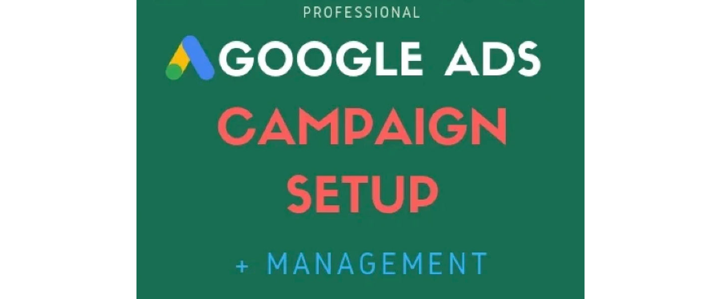 I will be your google ads manager for 1 month